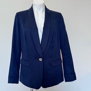 Boden Single Breast Navy Blazer Jacket